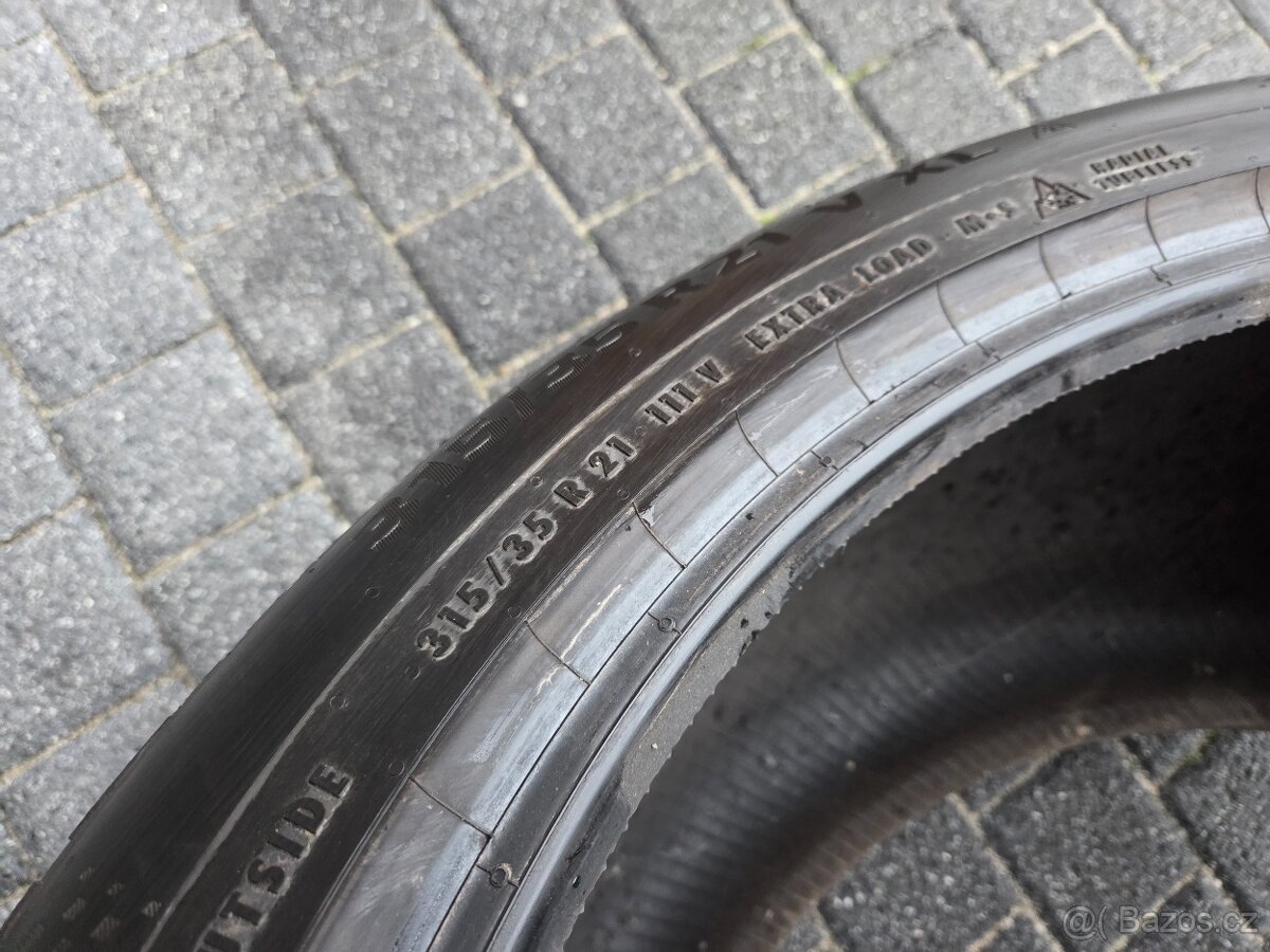 Zimní pneumatiky Continental 275/40/21 + 315/35/21 - 8