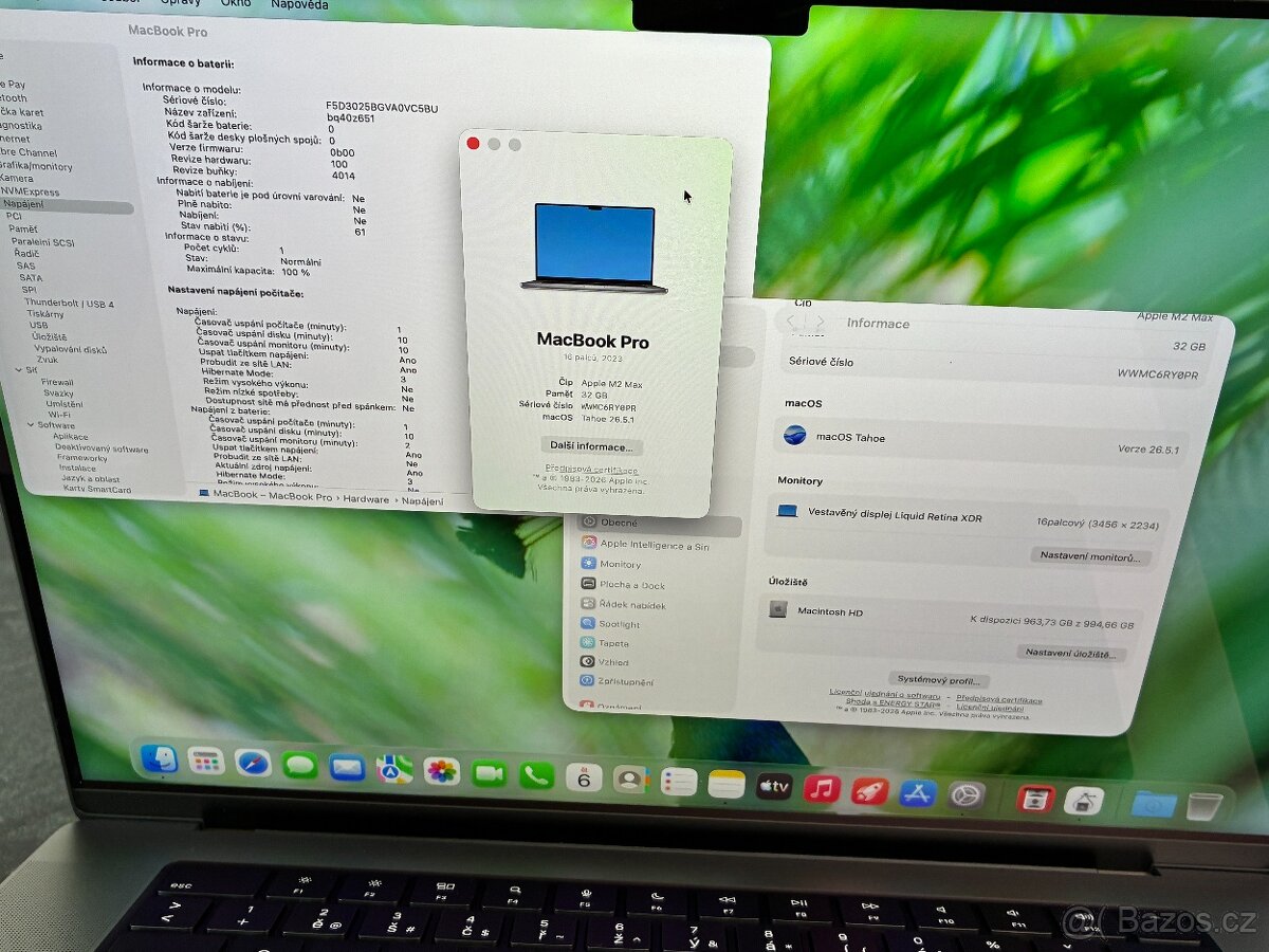 MacBook Pro 16'' 2023 / M2 Max / 32GB / 1TB SSD - 8