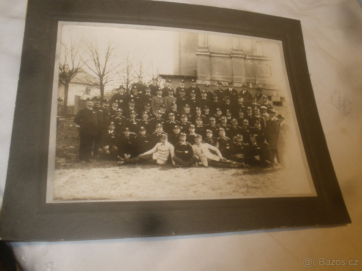 Staré foto hasiči-1920-1930 Mělník - 8