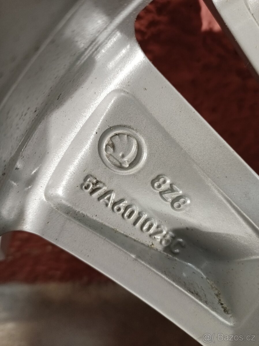 Alu Triton 17" 5x112 z vozu Škoda Karoq ZÁNOVNÍ - 8