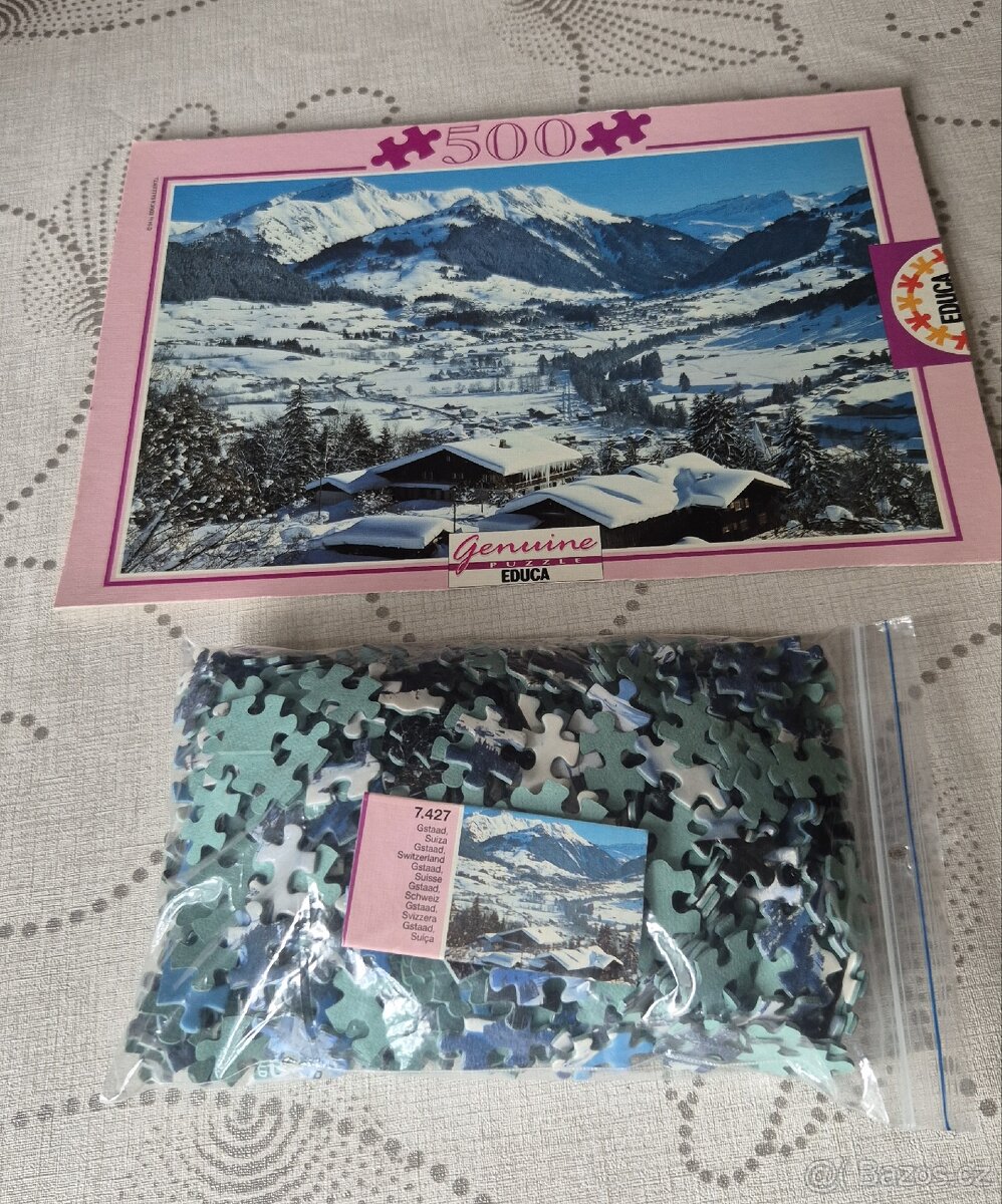 PUZZLE 500 ks zima - 8