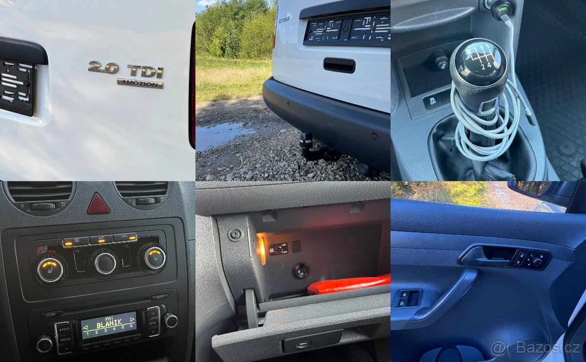 VW CADDY 2.0 CR TDI 4x4 / M1 / VESTAVBA S PŘÍSLUŠENSTVÍM - 8