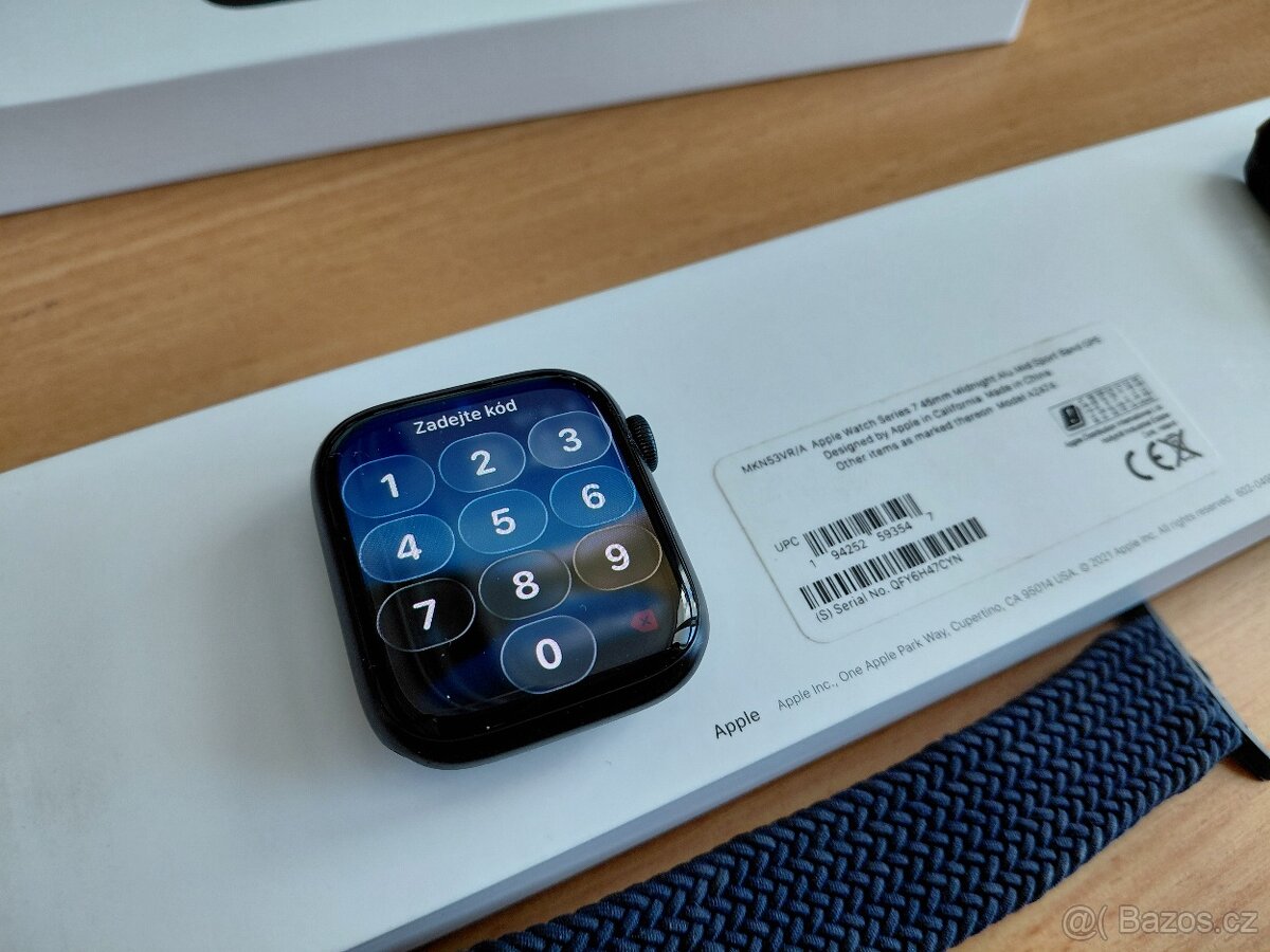 Apple Watch 7 45mm Midnight Alu Mid Sport - 8