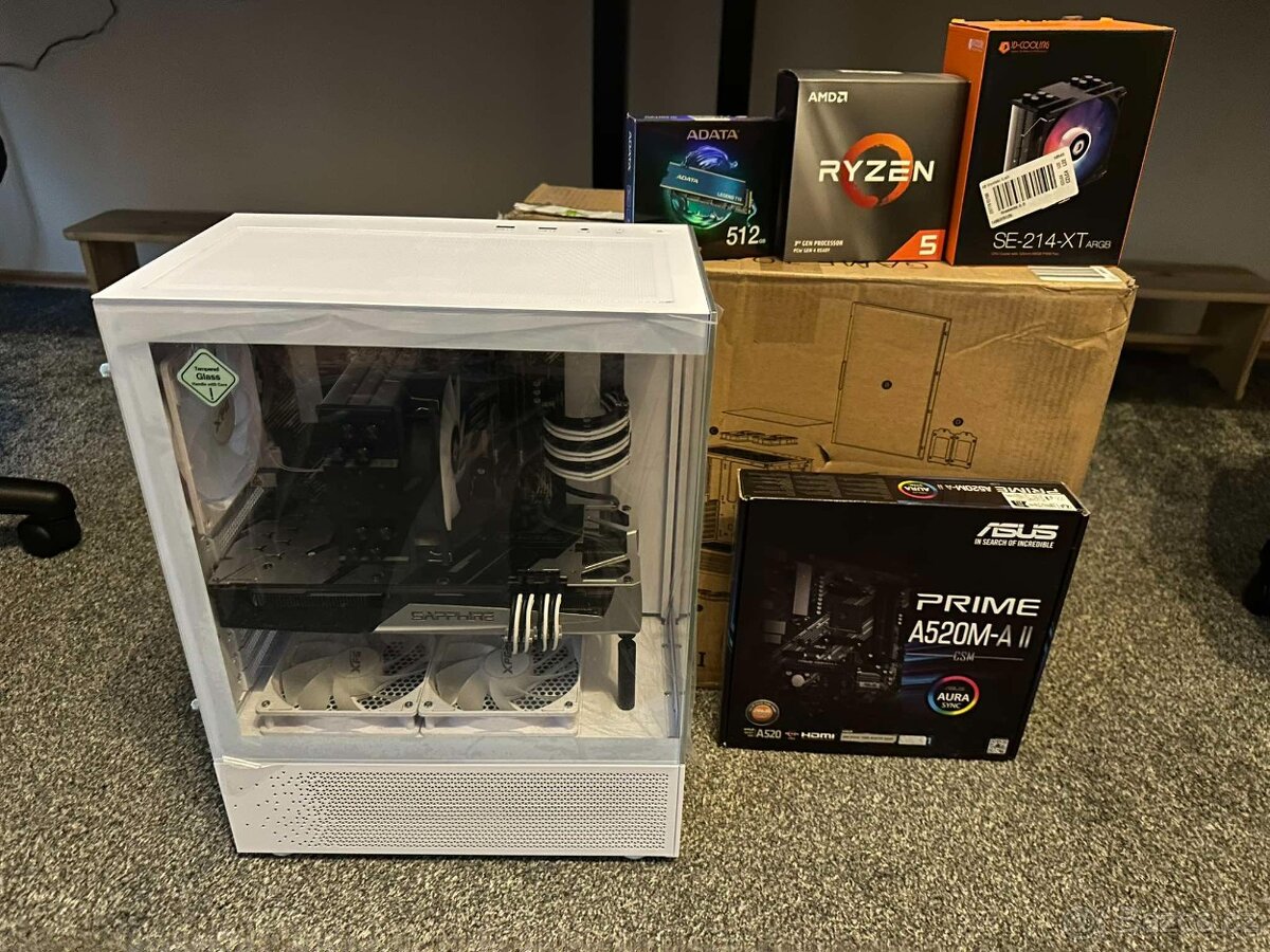 Herní Pc RX 5700XT, Ryzen 3600 (záruka) - 8