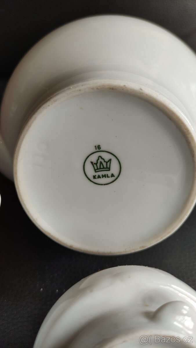 Mísa polévková 1,5 lt + konvice 1,2 lt + konvička - 8