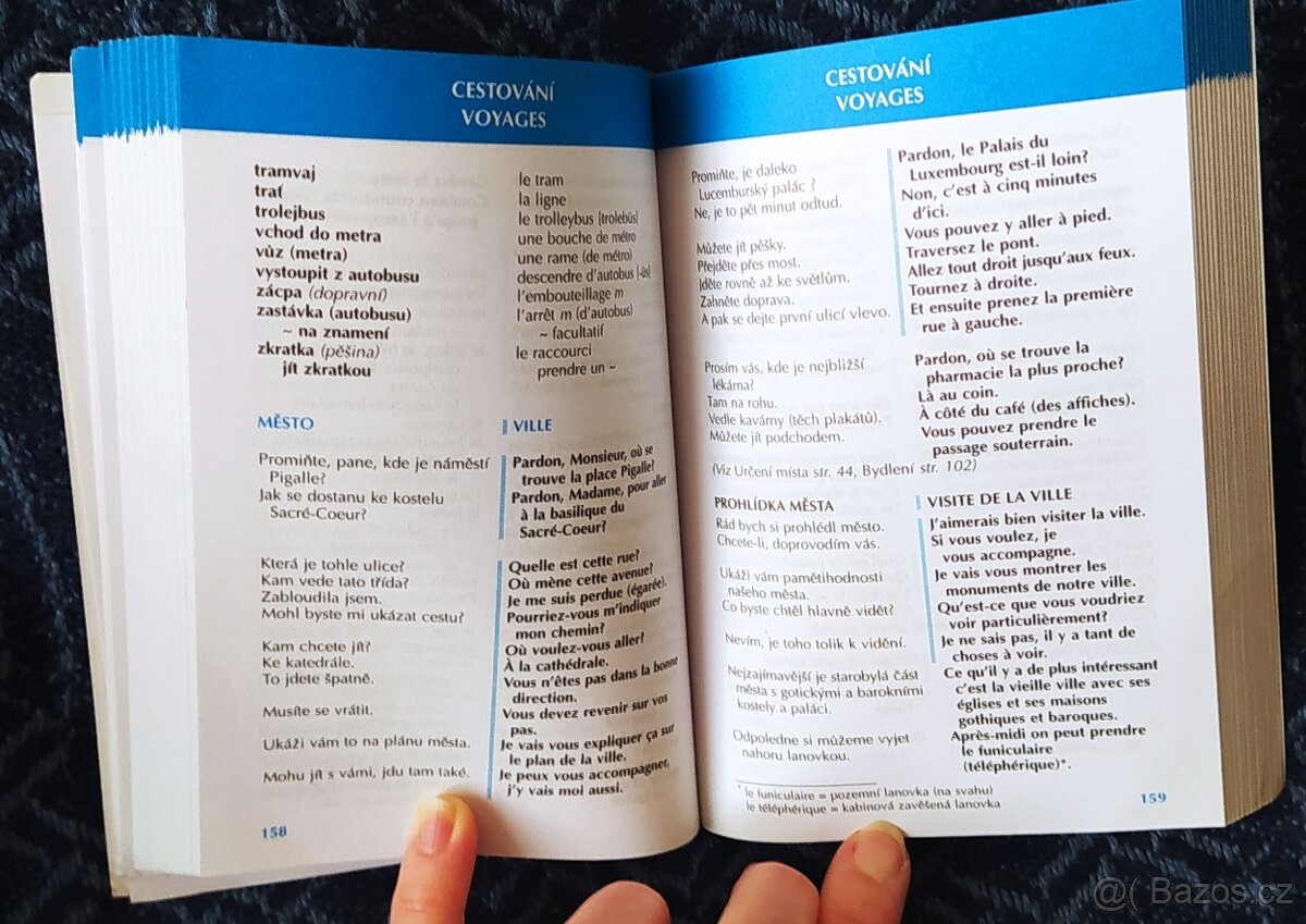 PRODÁM ČESKO-FRANCOUZSKOU KONVERZACI,PRAHA 17 I ZAŠLU - 8