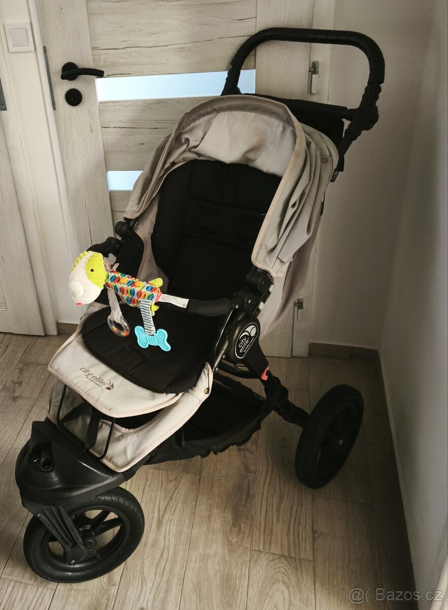 Baby Jogger City Elite, obdoba Thule, odpruzeny - 8