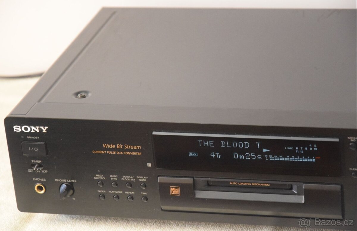 Minidisc SONY MDS-JB 920, DO, manuál, QS řada, MD disky - 8