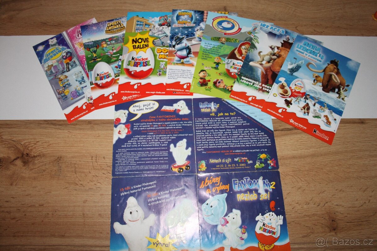 Kinder figurky 2 - 8