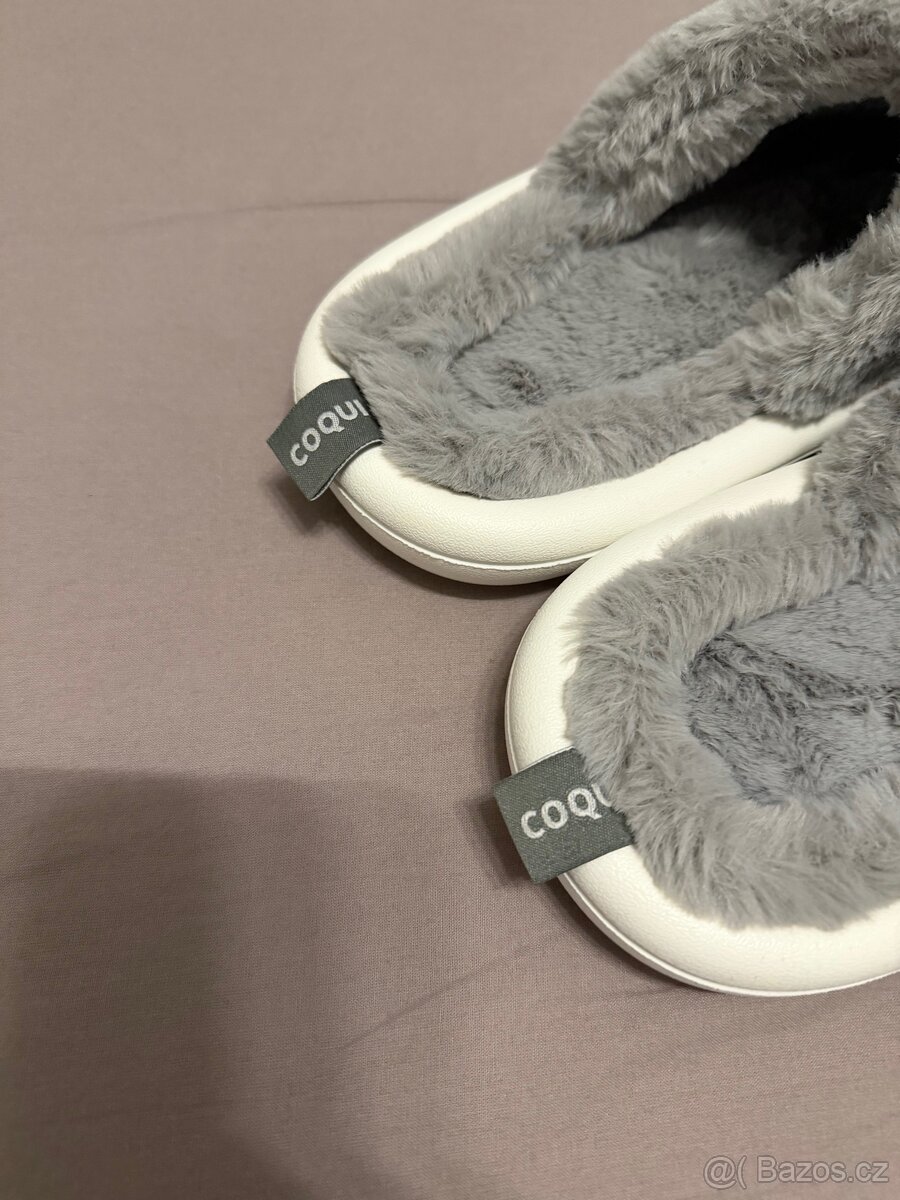 Pantofle Coqui teple - 8