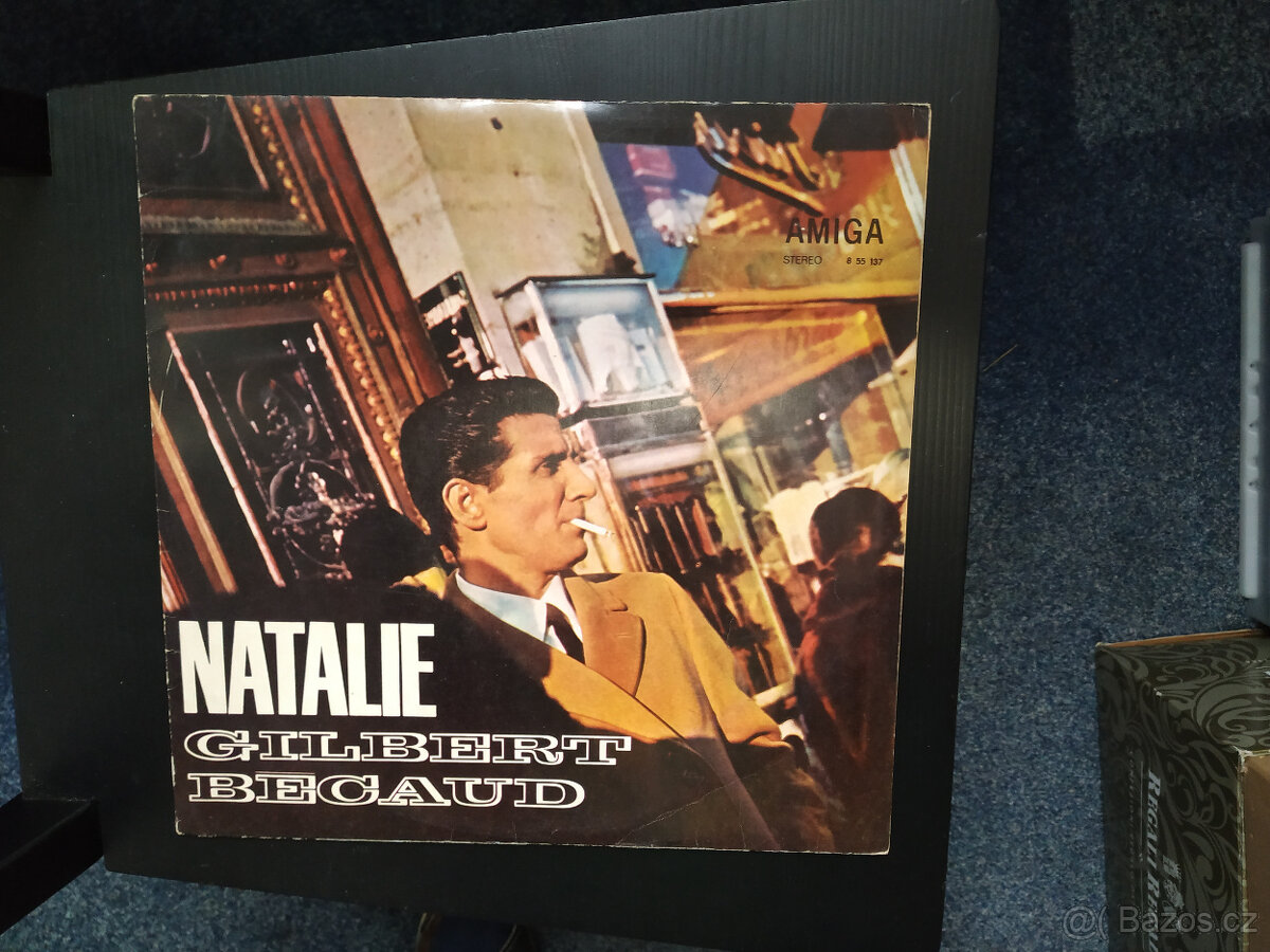 Aznavour Becaud Mathieu LP desky - 8