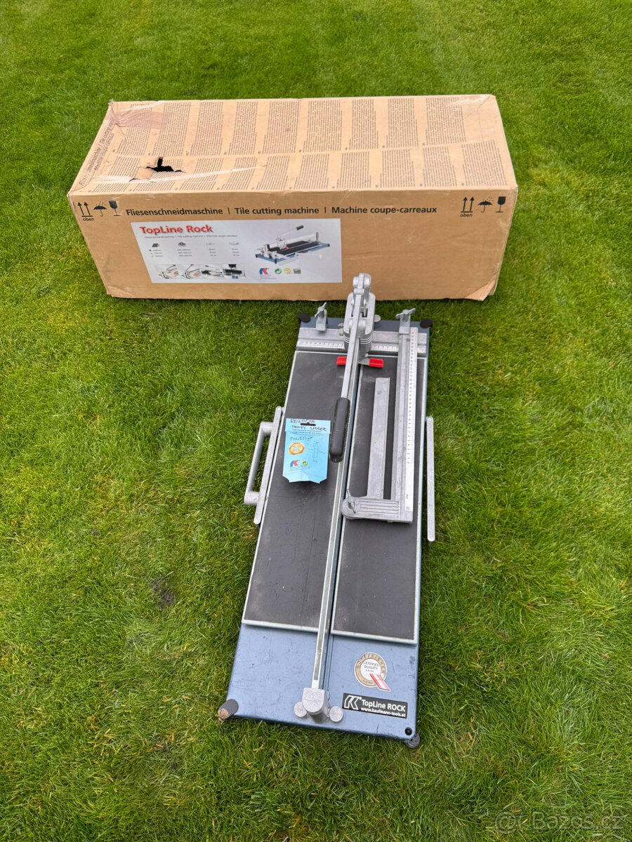 ŘEZAČKA NA OBKLADY A DLAŽBU Kaufmann Topline PRO 630 ROCK - 8