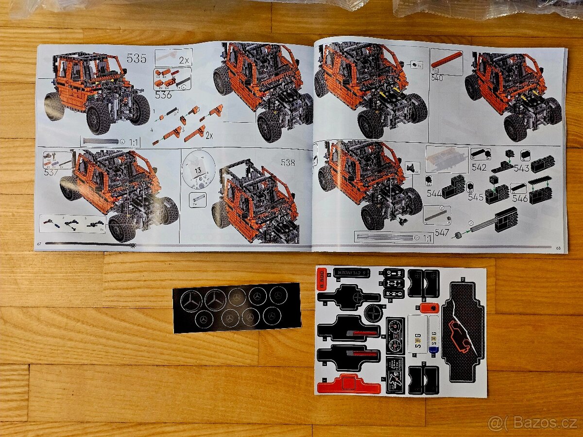 Stavebnice Mercedes-Benz G 500 – plně kompat. s LEGO 42177 - 8