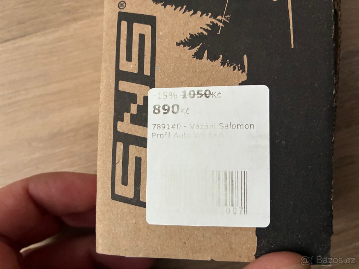 Nové běžkařské boty Botas a vázání Salomon - 8