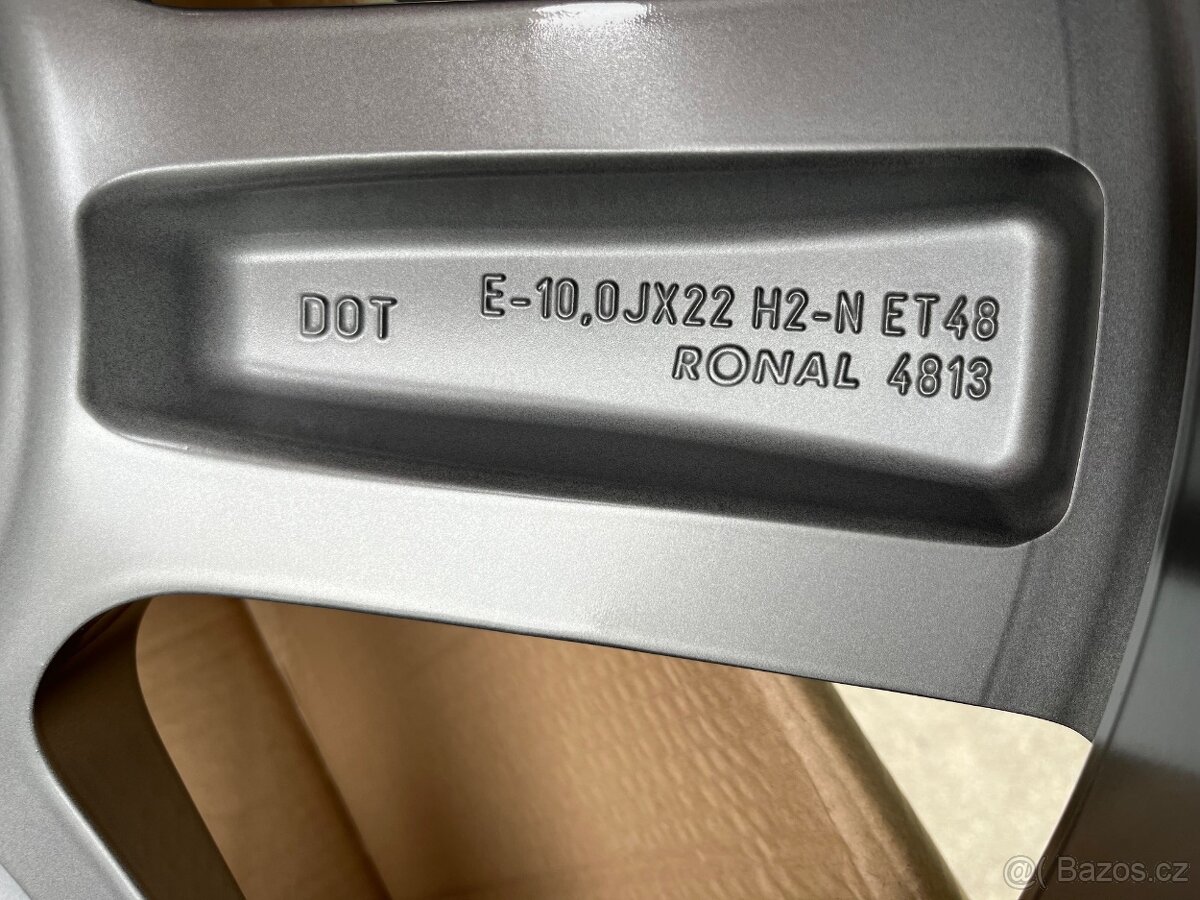 PORSCHE CAYENNE alu kola 22" nové, originál - 8