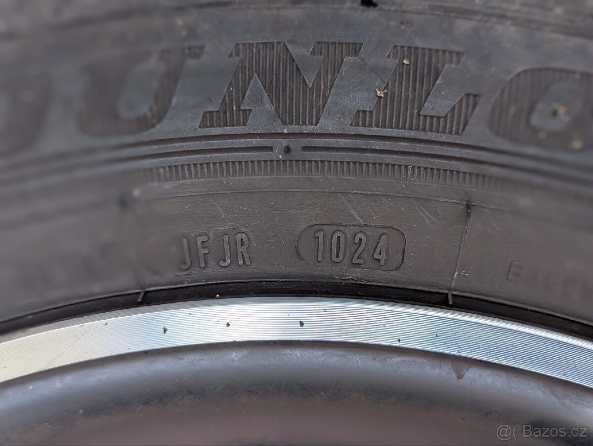 Sada alu disků R16 CMS + pneu Dunlop Bluresponse - 8