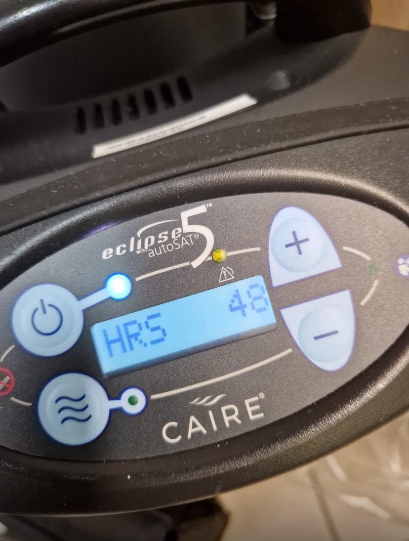 Mobilní kyslíkový přístroj baterie až 6 hodin provozu. - 8