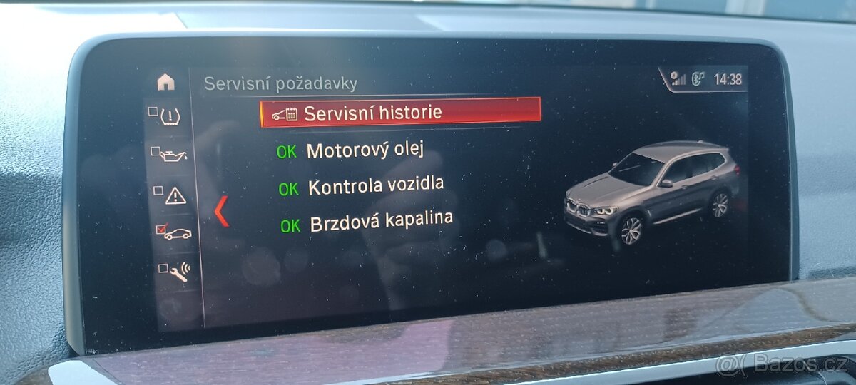 BMW X3 2.0i (benzin) TOP VÝBAVA HNĚDÁ KŮŽE - DPH - DOHODA - 8