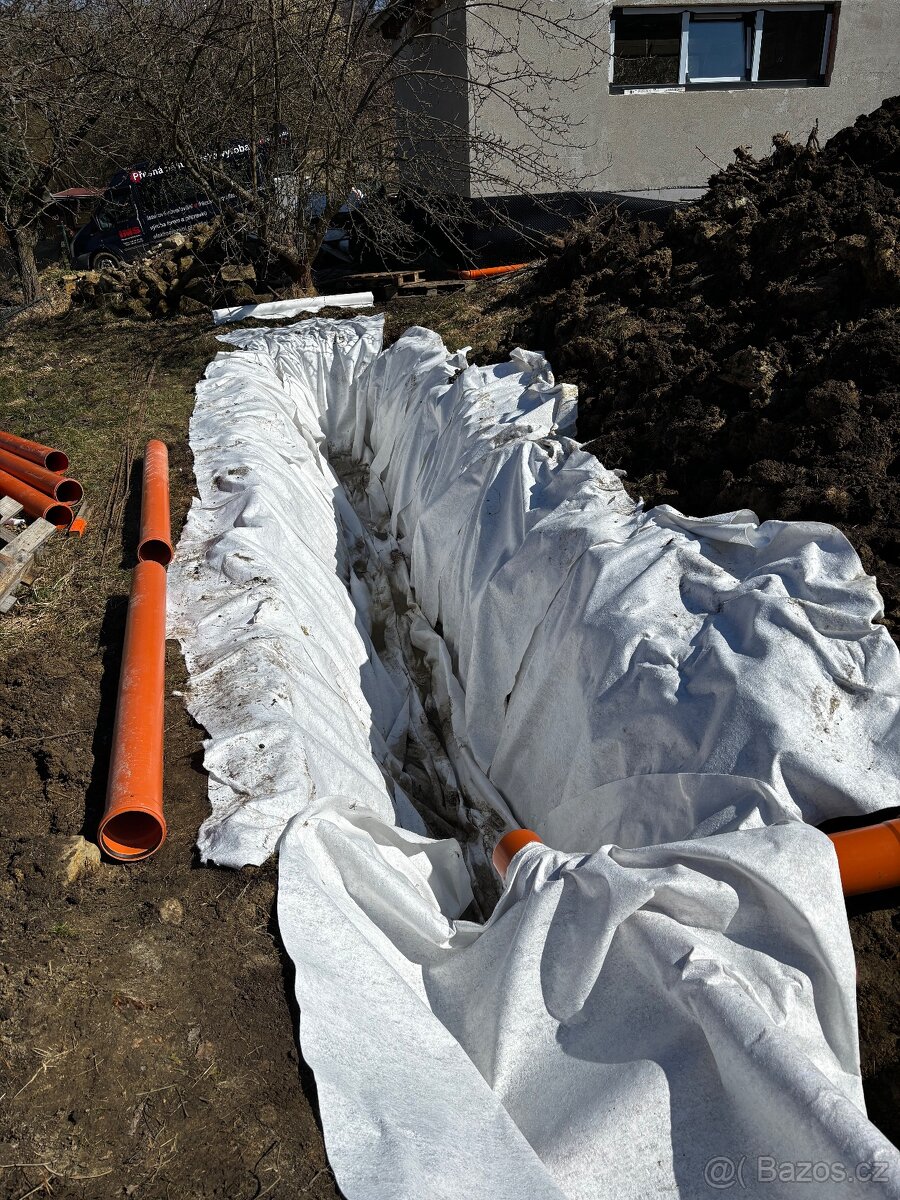 Zemní práce / fasády / zámkové dlažby / bazény / omítky - 8