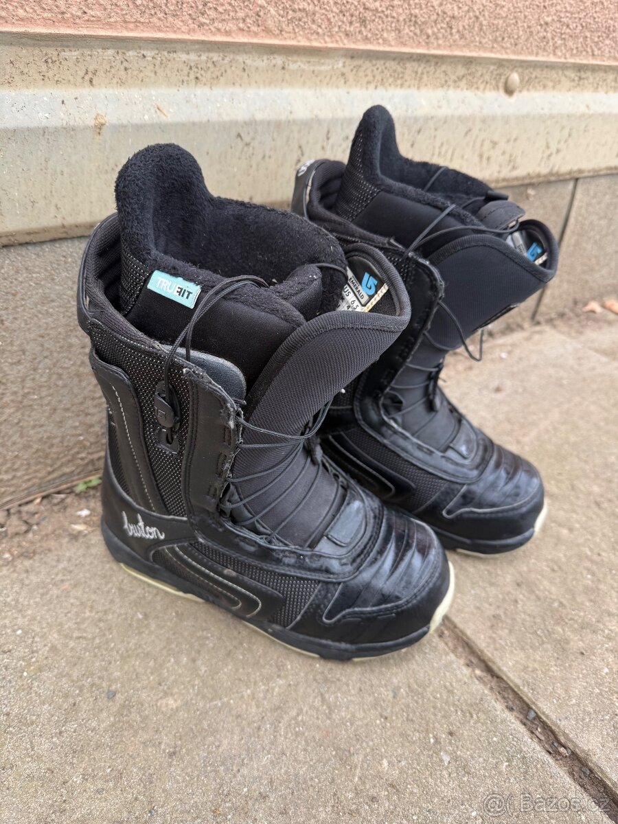 Snowboard Nitro Fate 46+vazani+boty Burton - 8