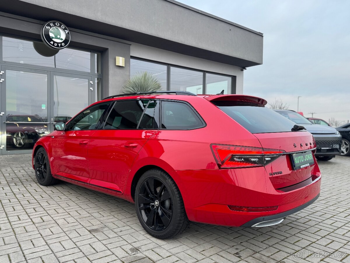 Škoda Superb 2,0 TDI 110kW DSG SPORTLINE LED DPH - 8