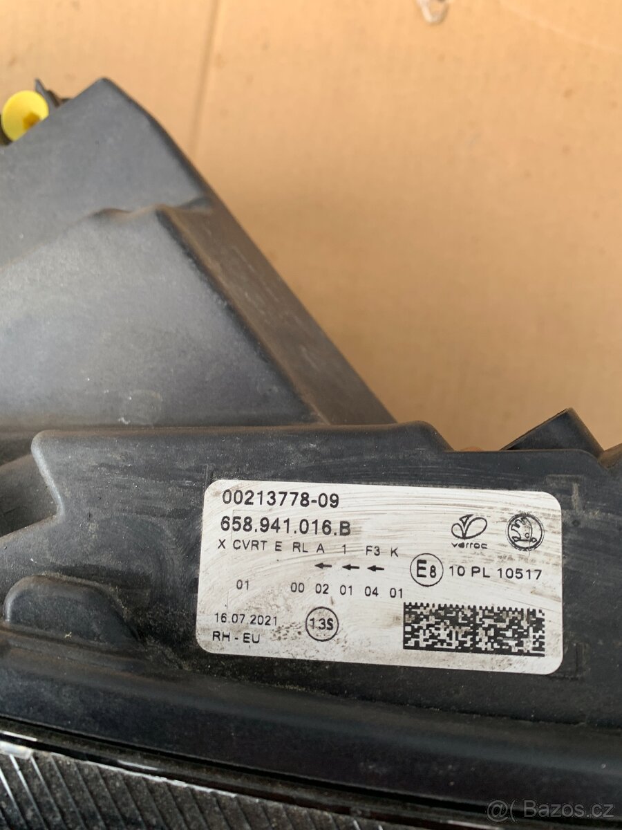 svetlo FULL led skoda kamiq kamik pravy prave levy leve - 8