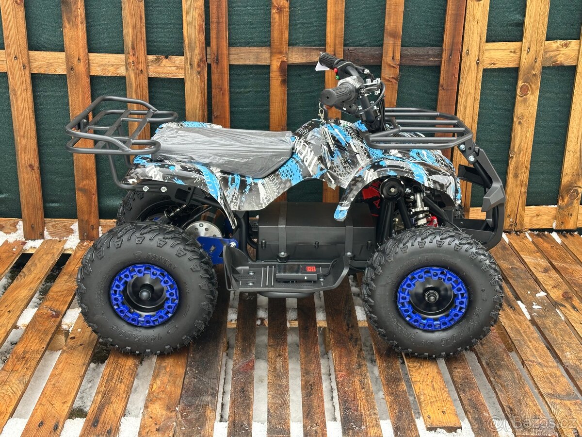 Elektro ATV Čtyřkolka 1200W 48V kola 6” AE006-7 - 8