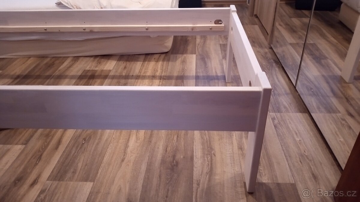 Nova postel masiv bily buk - 8