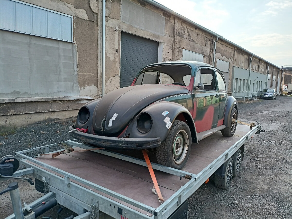 Velmi zlevněn VW Brouk Mexiko 1.6i 1993, vyvařen, supr motor - 8