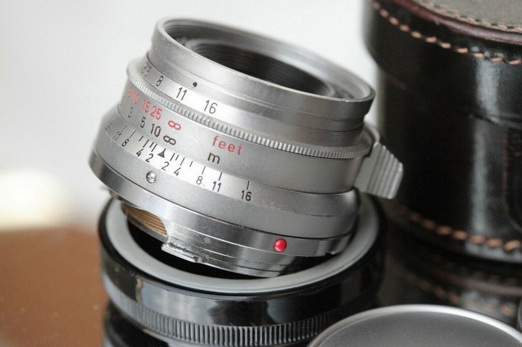 Objektiv Leica M 35mm 2.0 Summicron stříbrný, 8 členů, se sl - 8