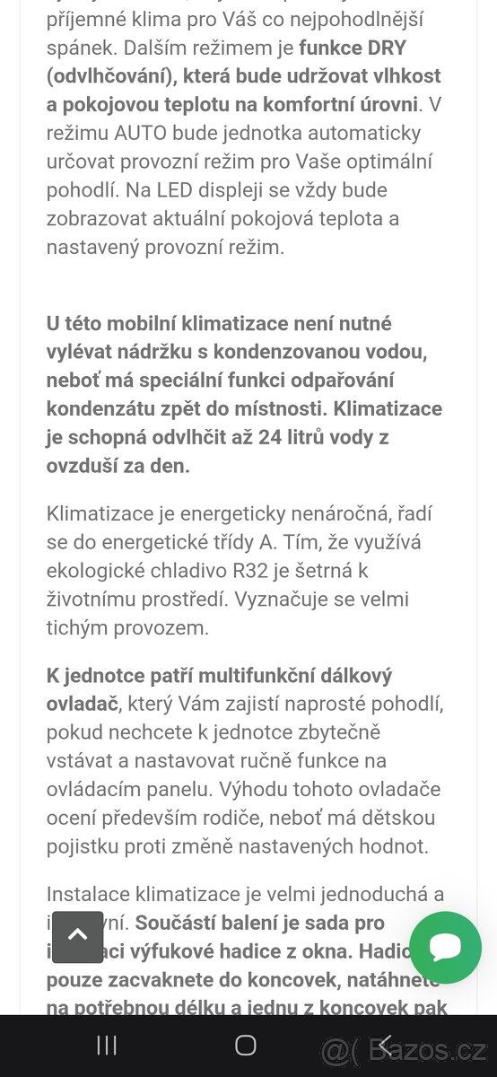 Mobilní klimatizace Daitsu APD 9CK - 8