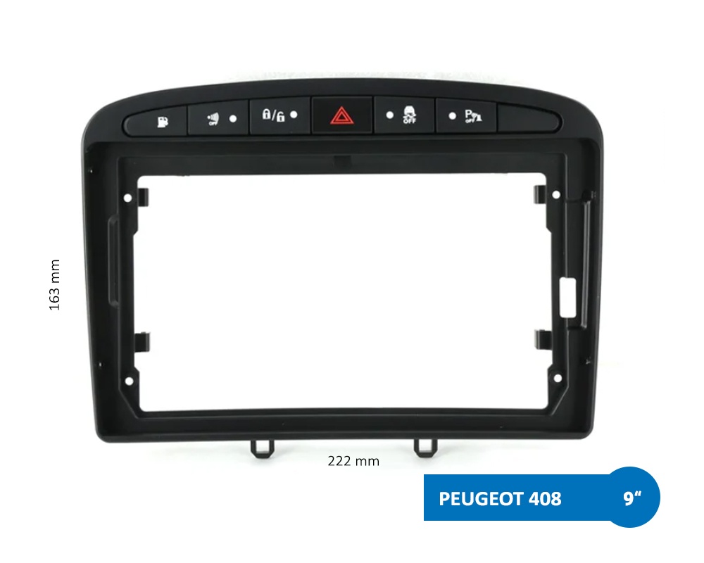 9" Android autorádio 2+32GB - Wifi, GPS, Bluetooth - 8