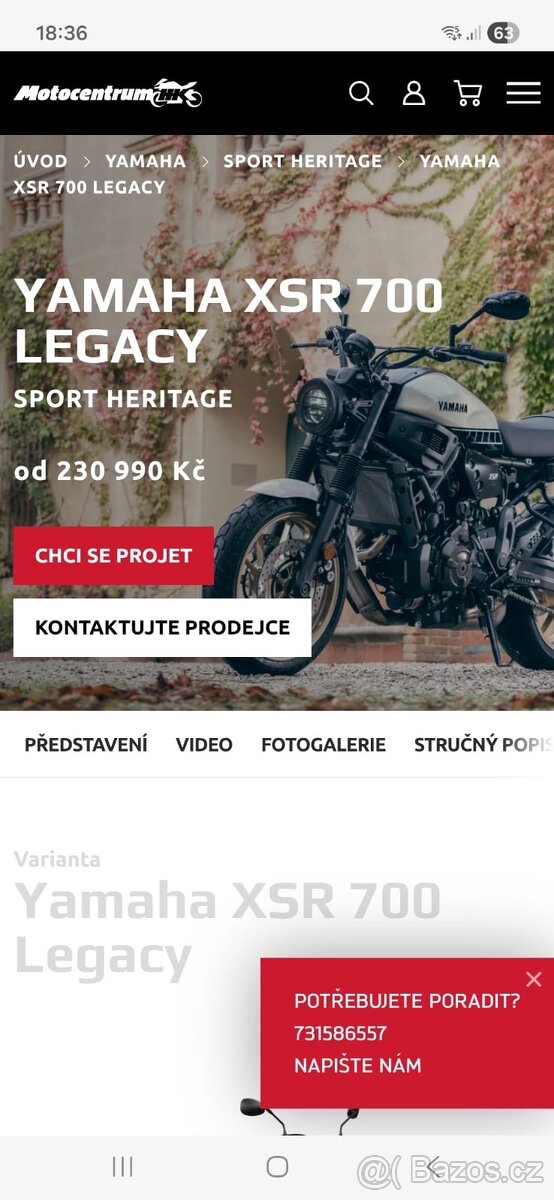 Yamaha XSR 700 Legacy - 8
