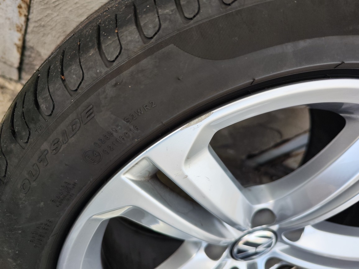 17"alu sada Mallory 5x112 origo Scirocco Passat CC R-Line - 8