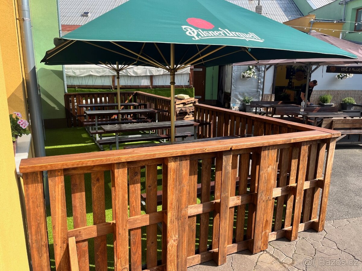 Plastová paleta CABKA Endur i7 - PEVNOSTNÍ 120x100, PLNÁ - 8