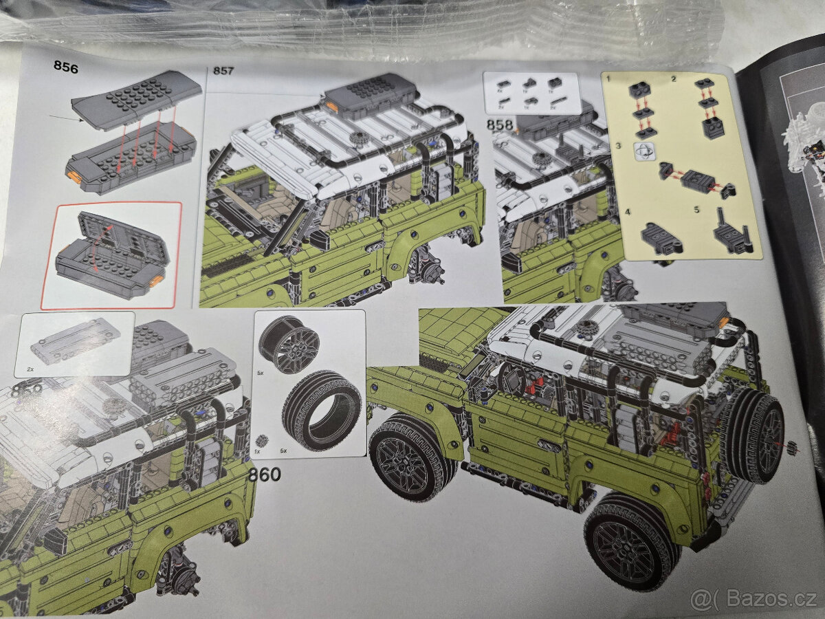 STAVEBNICE Technic 42110 Land Rover Defender NAHRADA - 8