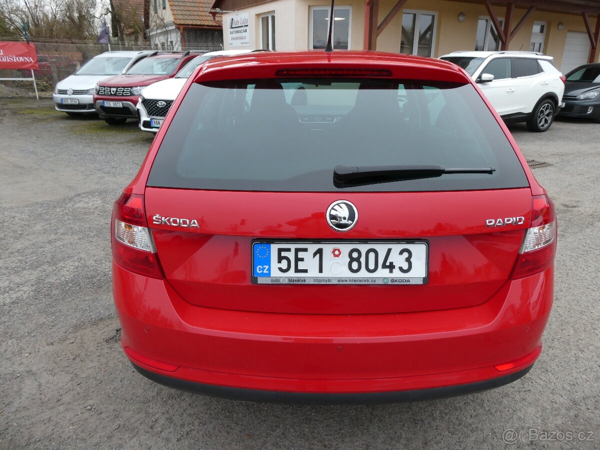 Škoda Rapid 1.2 TSi 77kW Elegance, 1.majitel, DPH, serviska - 8