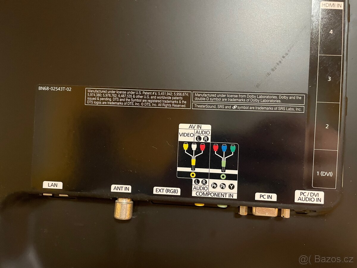 Prodám LED TV Samsung U37C6000 použitá plně funkční - 8