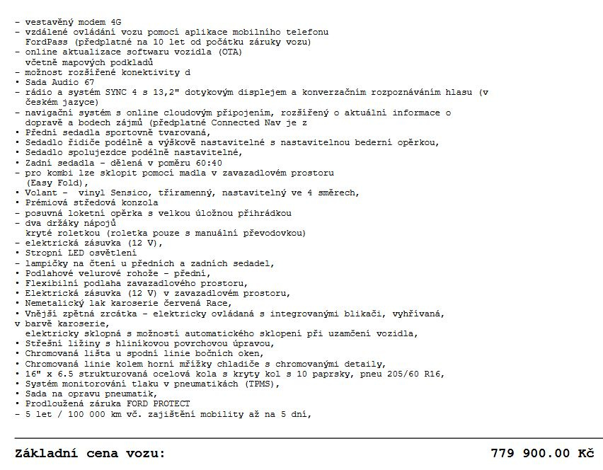 FORD FOCUS KOMBI TITANIUM 155PS (2024) odpočet DPH - 8
