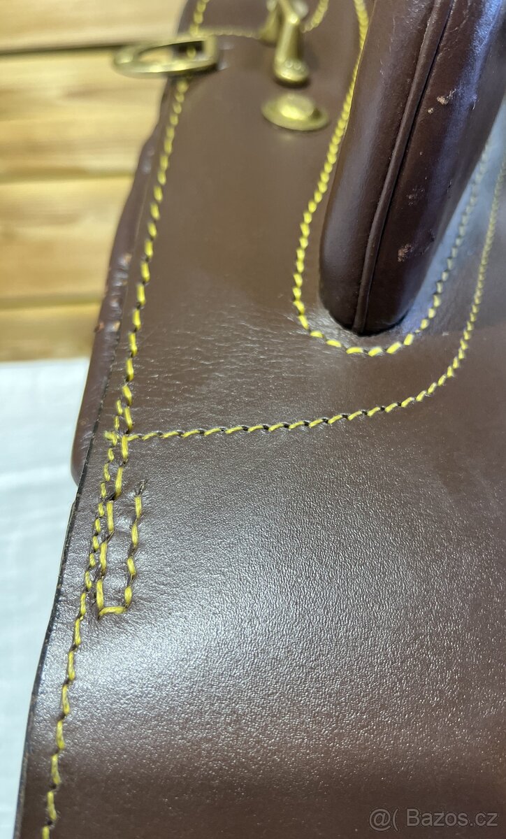 Australské sedlo s hruškou hnědé - 8