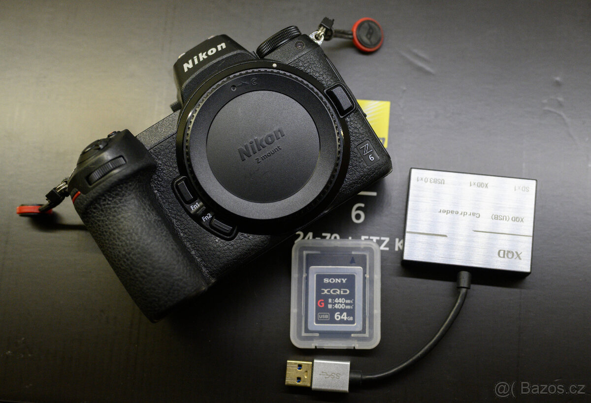 Nikon Z6 + 64GB XQD Sony + čtečka - 8