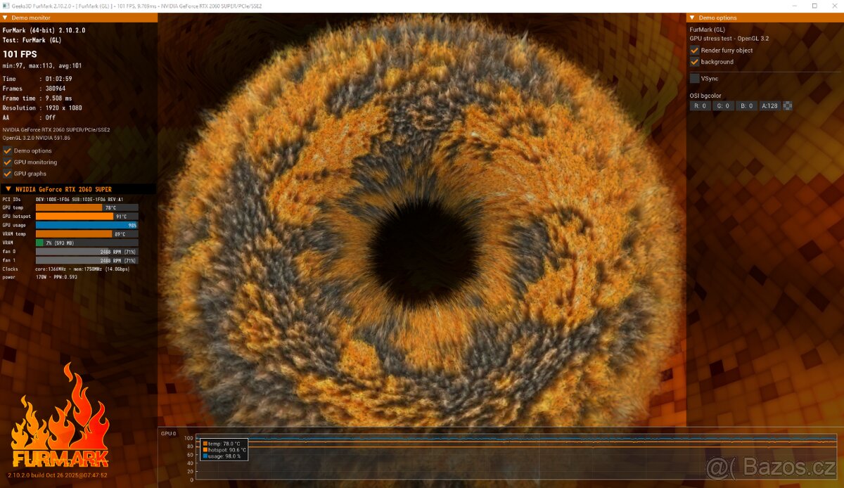 Herní PC Ryzen 5 4500 / RTX 2060 Super 8GB / 16GB RAM - 8