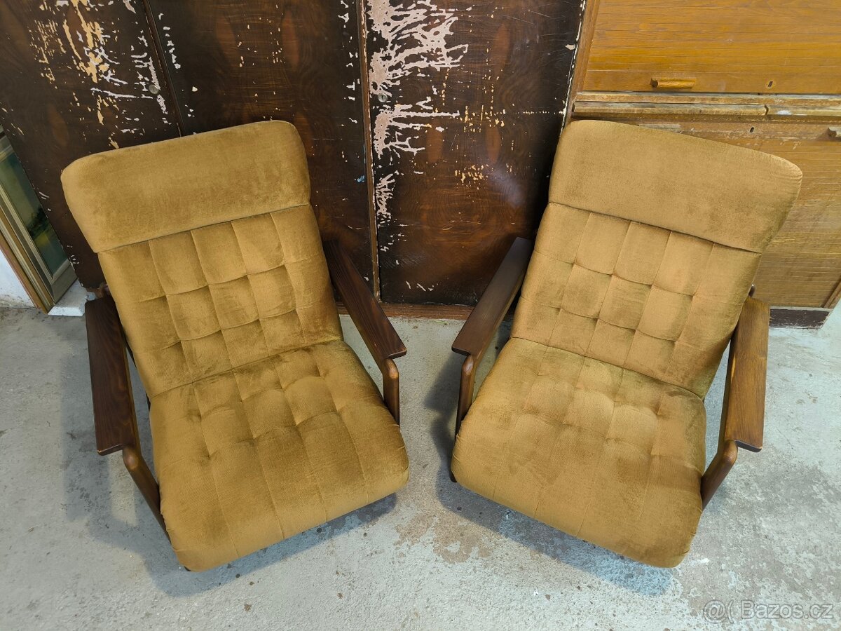Párová čalouněná křesla Barbora - 8