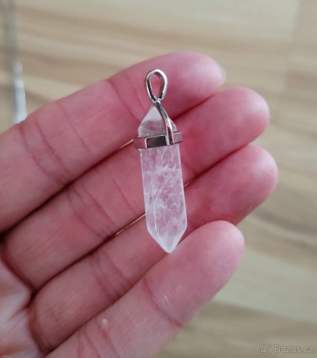 2x stříbrný řetízek, přívěsek srdce, penízek - 8