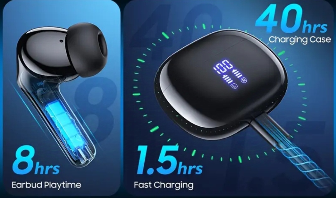 Bezdrátová sluchátka do uší - 8