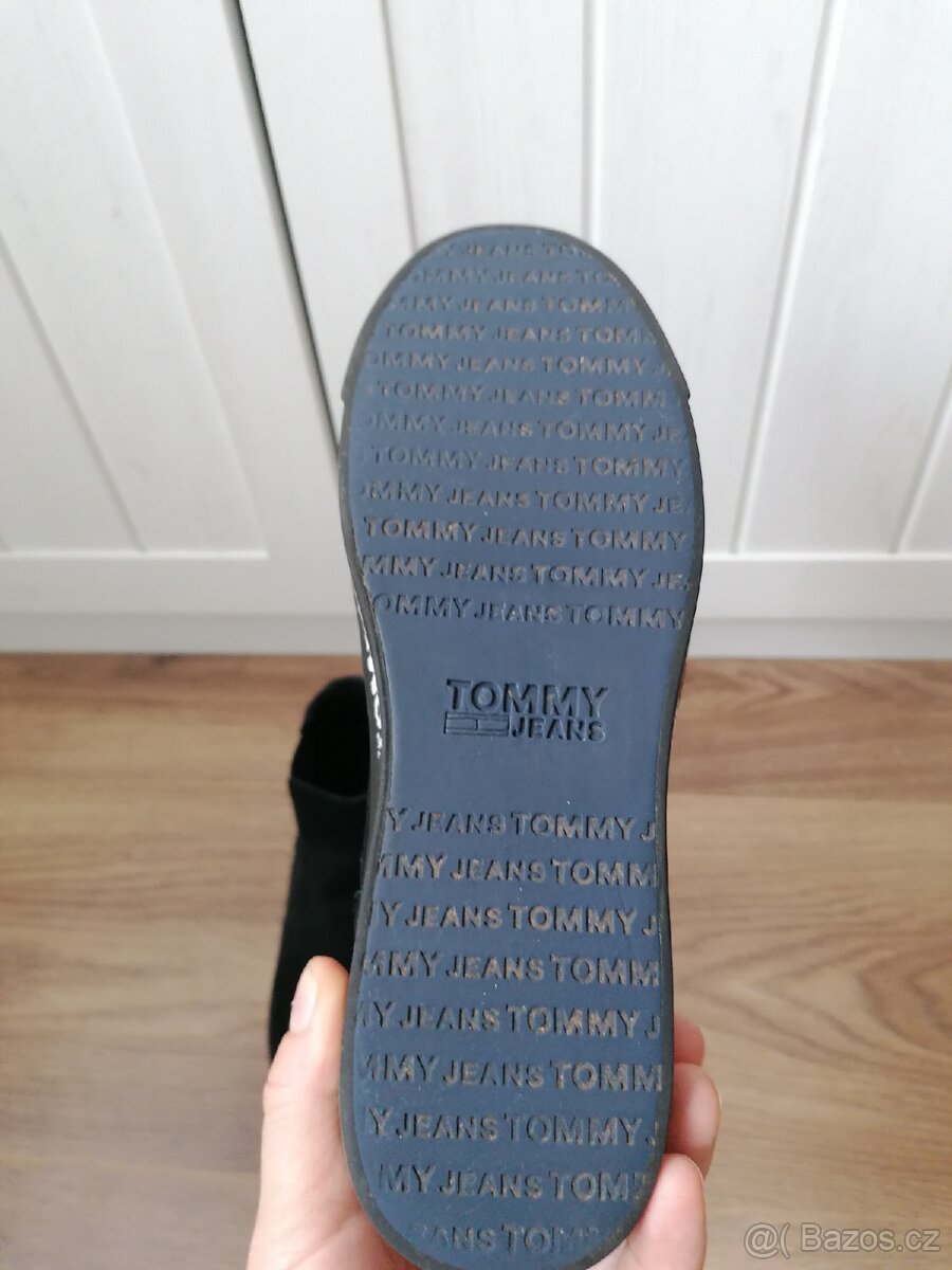 Kožená dámská obuv Tommy Hilfiger - 8