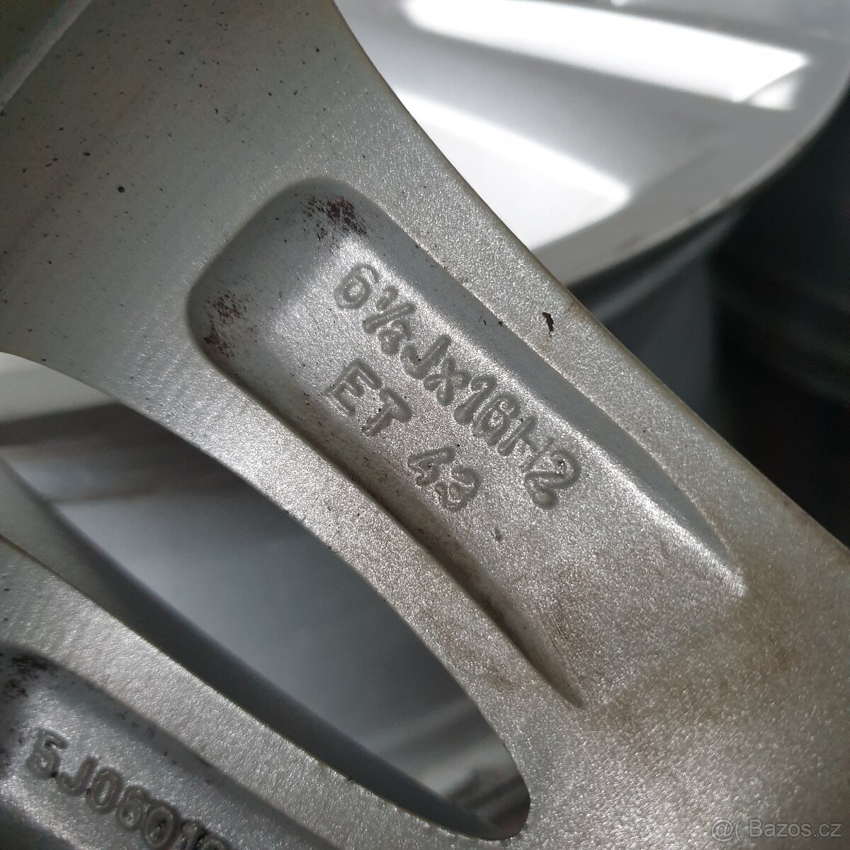 Hliníkové disky Škoda, VW 6.5Jx16 ET43 č. AA02 - 8