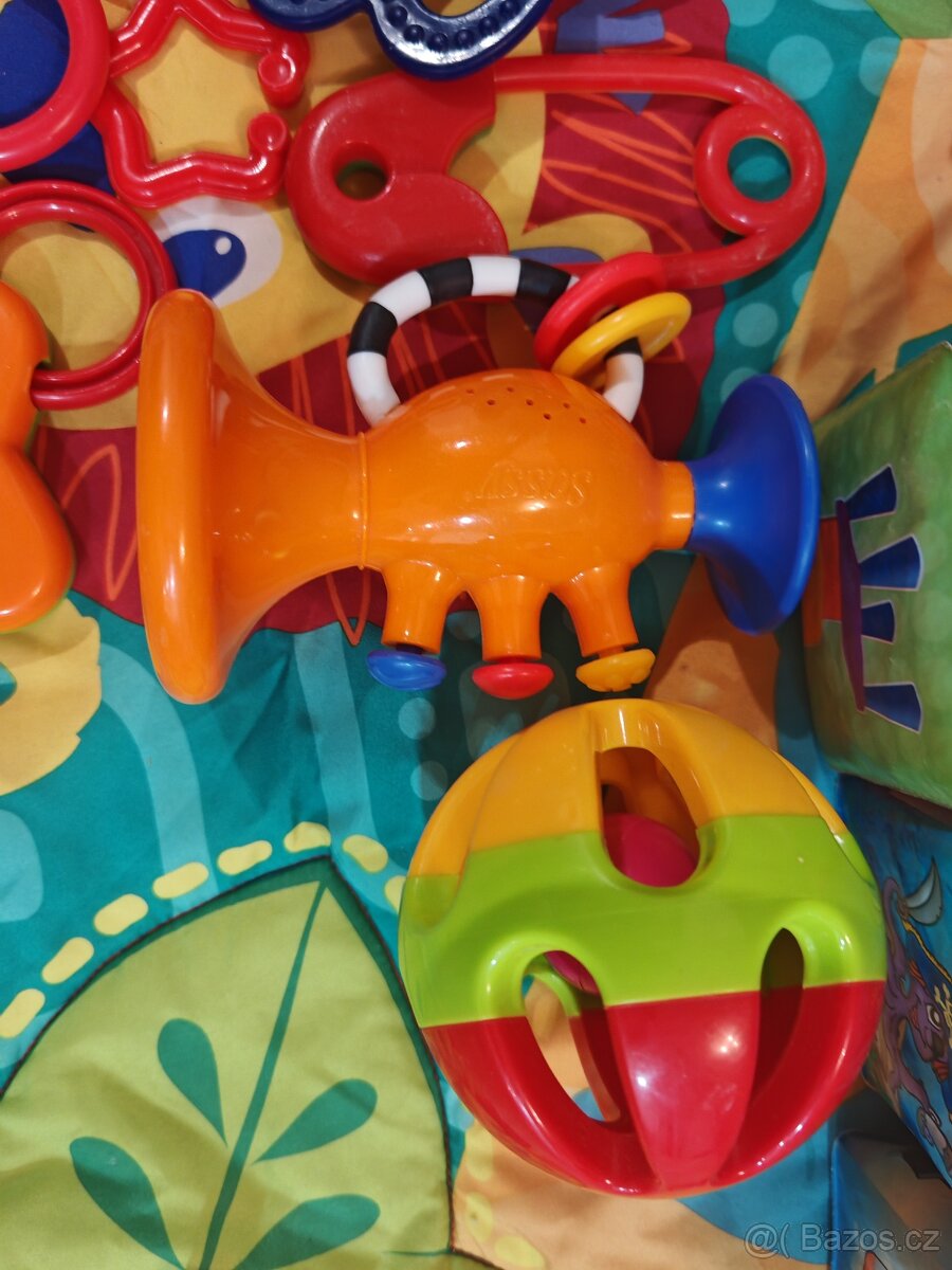 hračky pro miminka knížky pro nejmenší kostičky hrací deka - 8