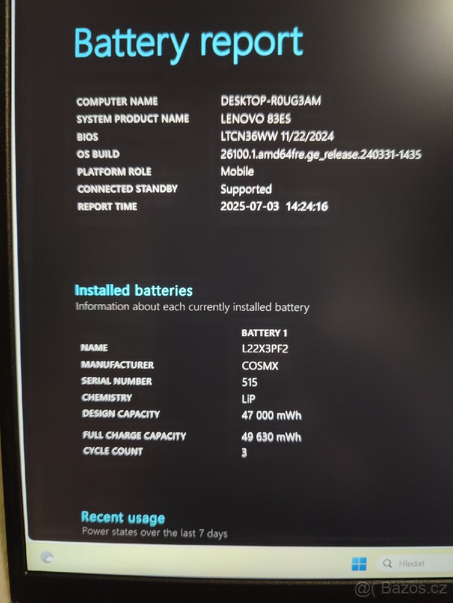 Výkonný notebook Lenovo IdeaPad Slim 3 16IAH8 - 8