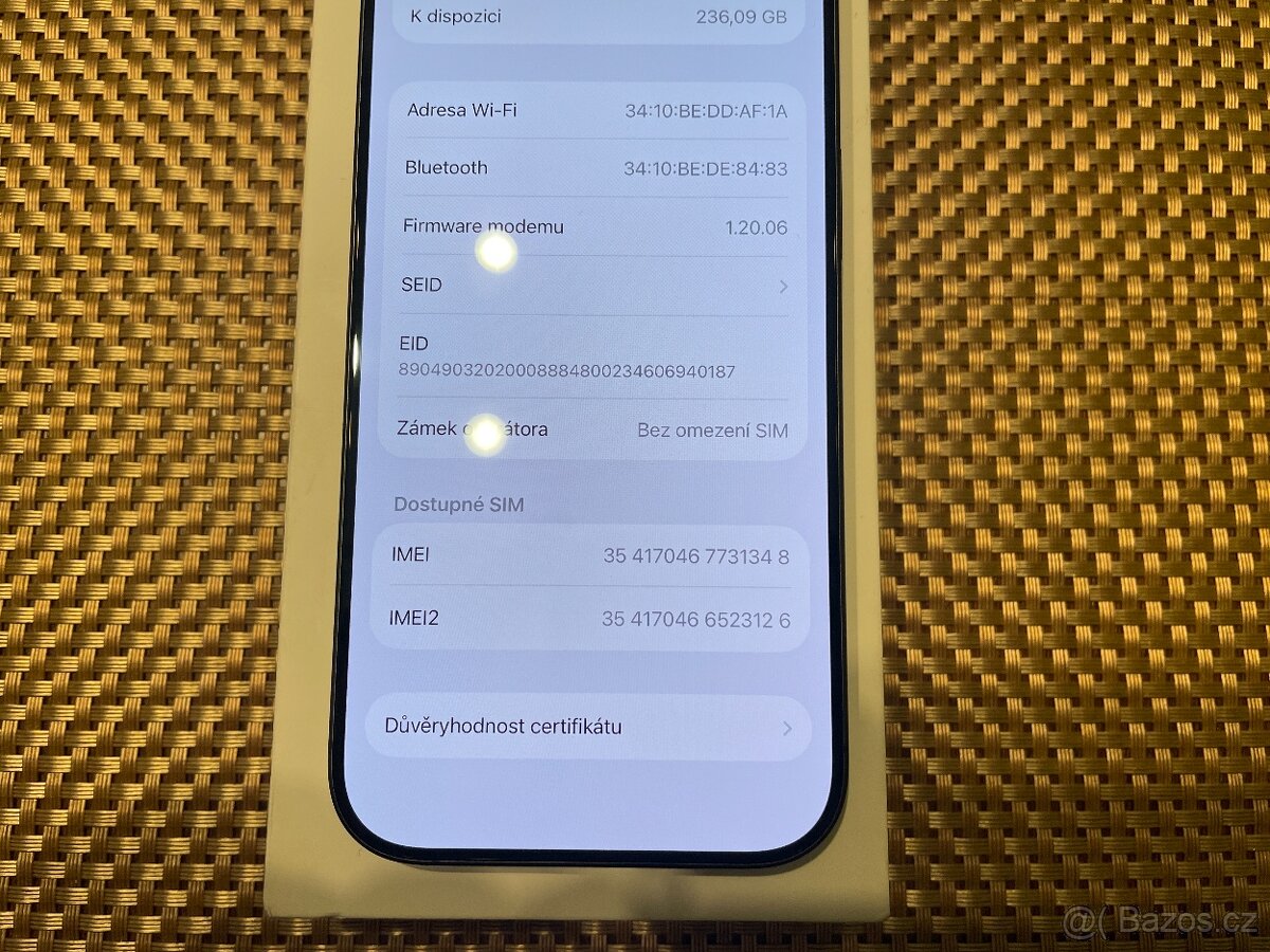 APPLE IPHONE 17 256GB 34 MĚSÍCŮ ZÁRUKA - 8